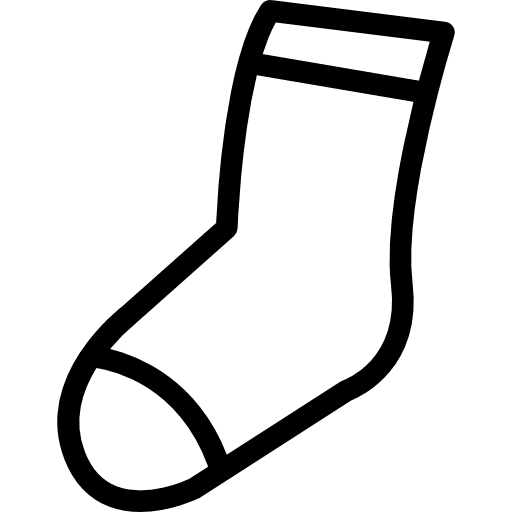 Sock clothes clothing sock icon