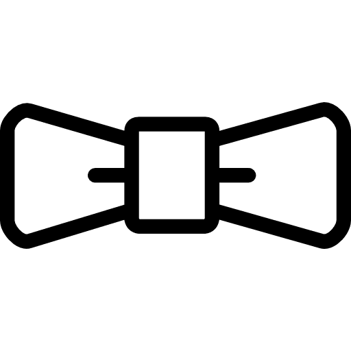 Bow tie clothes fashion bow tie icon