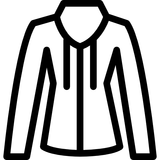 Sweatshirt hoodie clothes clothing icon