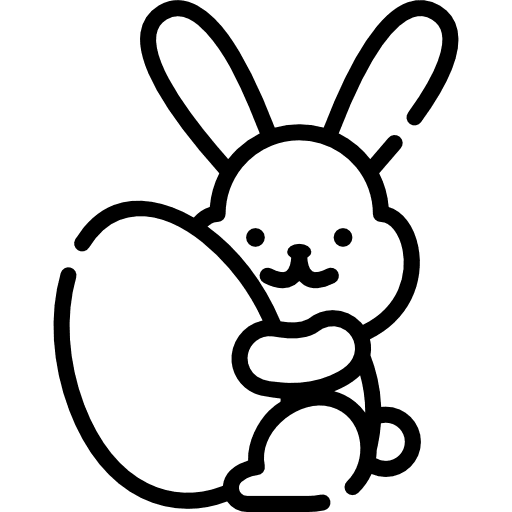 Easter bunny bunny animals mammal icon