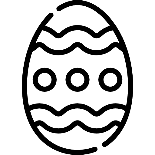 Easter egg decoration easter egg easter icon