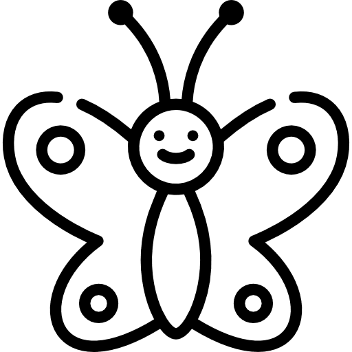 Butterfly insect butterfly moths icon