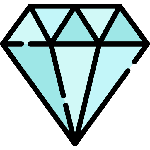 Diamond fashion glamour wealth icon