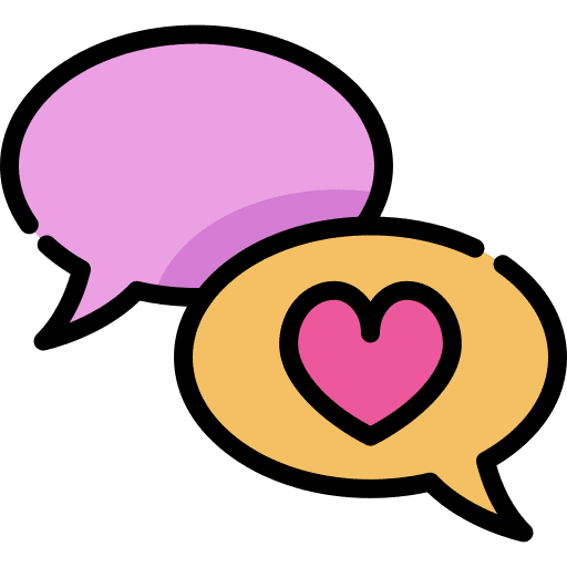 Chat communication conversation speech bubble icon