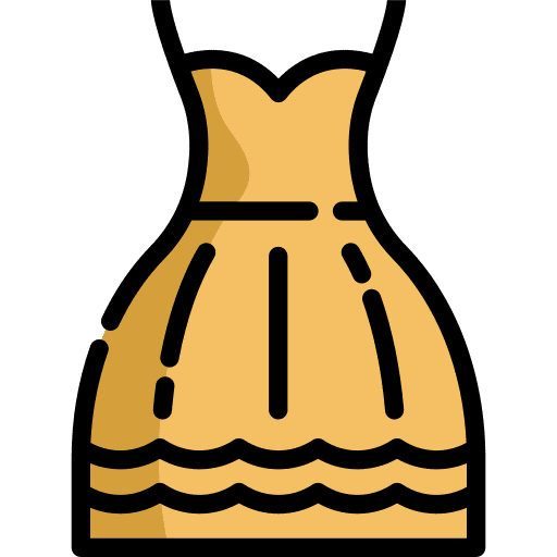 Dress beautiful wedding dress bride icon