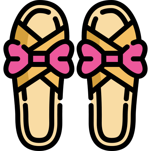 Slippers slippers slipper clothing icon