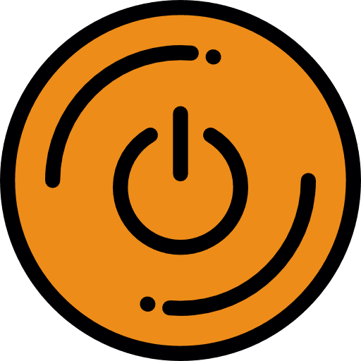 Power off power off shutdown power on icon