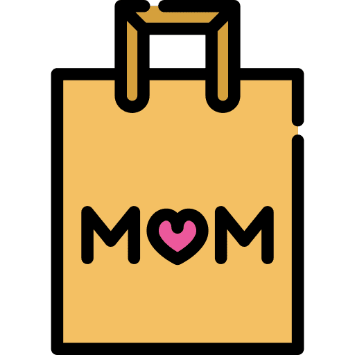 Shopping bag supermarket shopping bag business icon