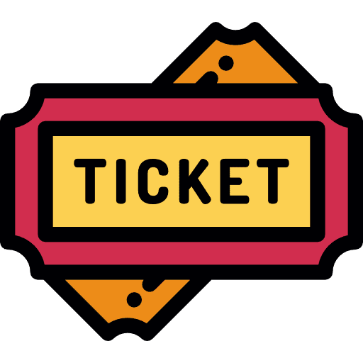 Access movies interface ticket icon