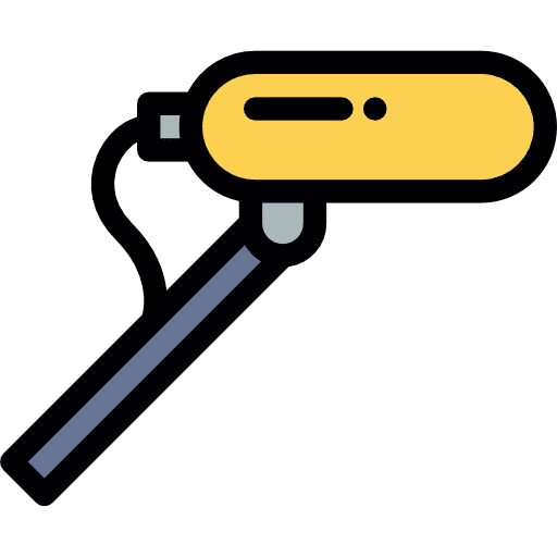 Mic mic stick audio icon
