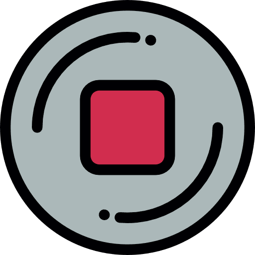 Music player video player multimedia player interface icon