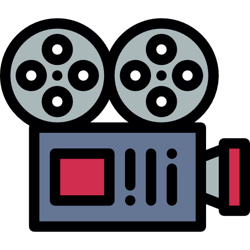 Video player video player video camera movies icon