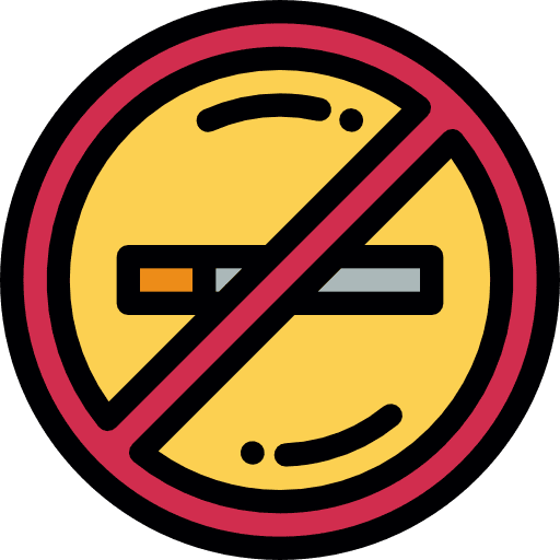 Smoker forbidden smoker cigarette icon
