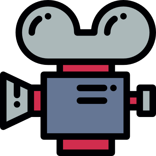 Video camera movies video camera technology icon