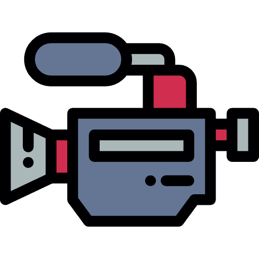 Video camera video camera domestic technology icon