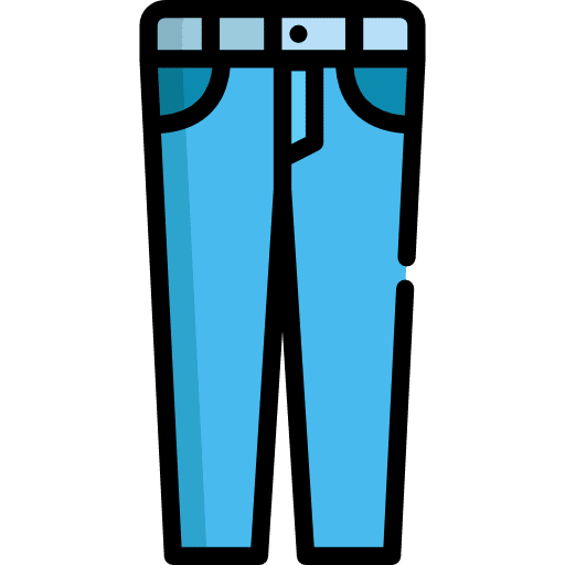 Jeans jeans clothes garment icon