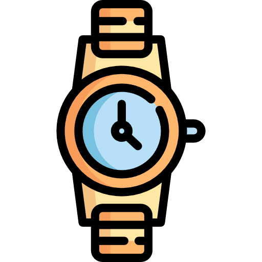 Watch fashion clocks wristwatch icon