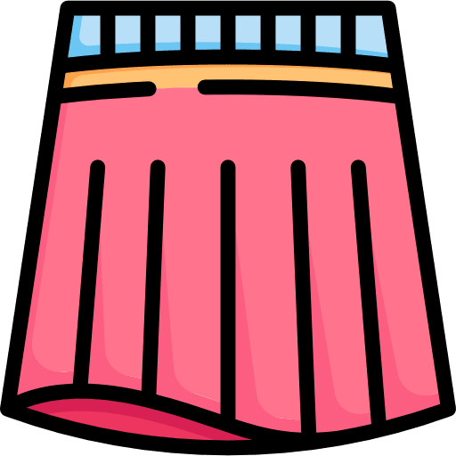 Skirt fashion clothing skirt icon