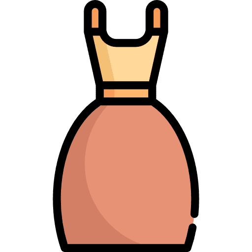 Dress woman female feminine icon