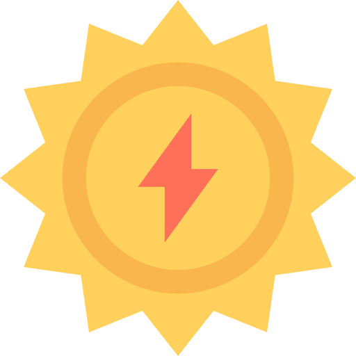 Sun summertime weather sun icon