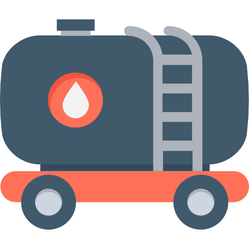 Tank wagon transportation tank wagon industry icon