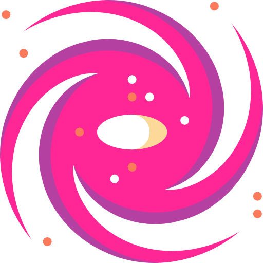 Galaxy miscellaneous astronomy universe icon