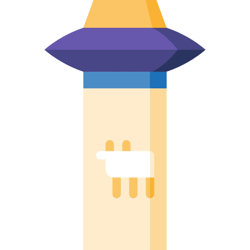 Abduction ufo alien cow icon