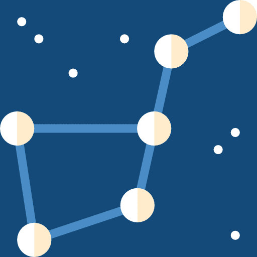 Ursa major miscellaneous science big dipper icon
