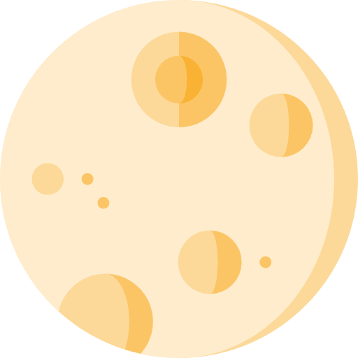 Moon nature meteorology moon phase icon
