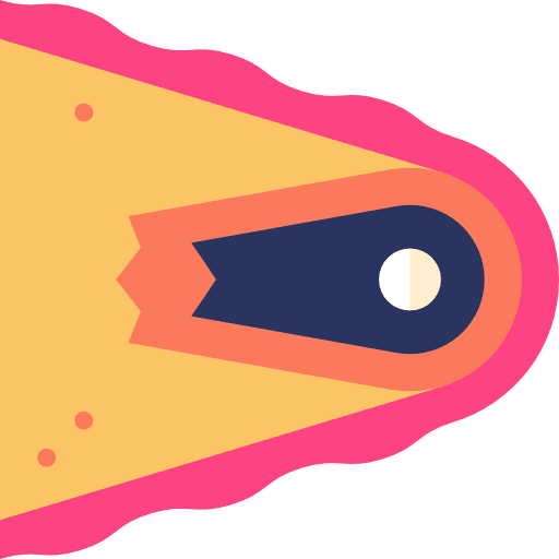 Comet astronomy comet meteor icon