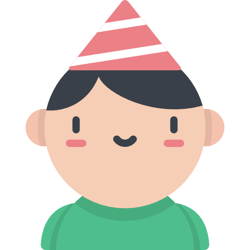 Birthday social people user icon