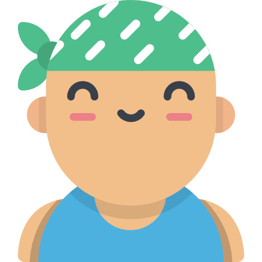 Boy user profile kawaii icon