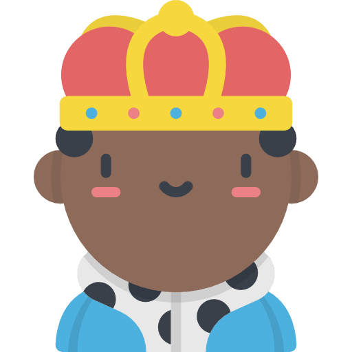 King profile avatar boy icon