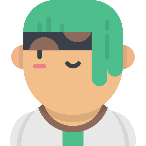 Boy profile kawaii user icon