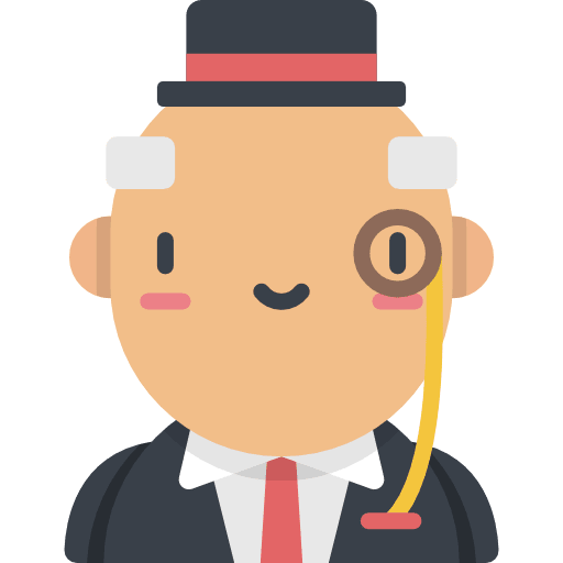 Rich user people kawaii icon