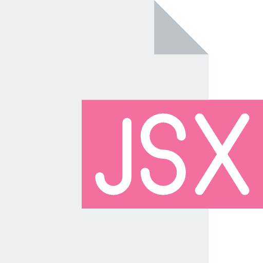 Jsx document file archive icon