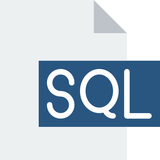Sql document extension sql icon