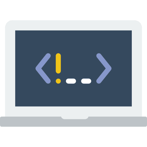 Laptop ui computing electronic icon