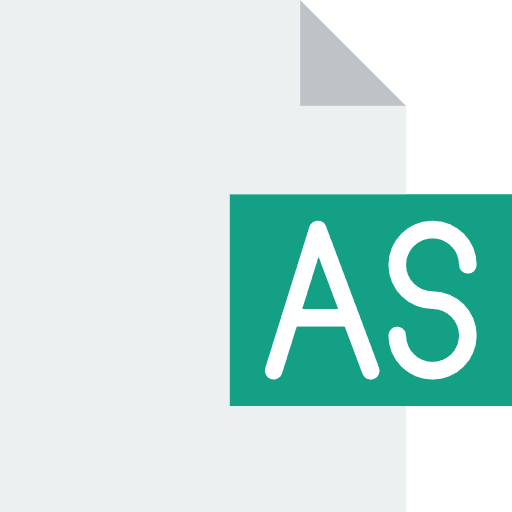 As archive document files and folders icon