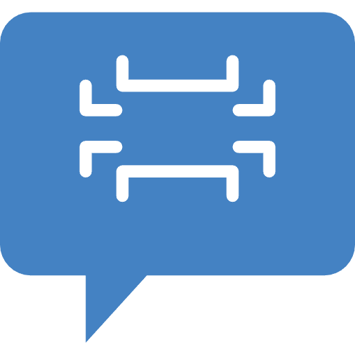 Chat communication conversation speech bubble icon