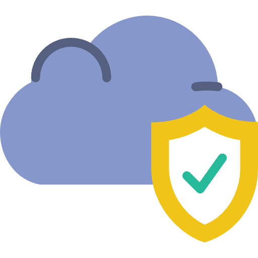 Cloud computing storage cloud computing interface icon