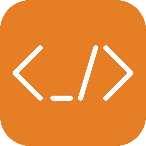 Coding computing files and folders coding icon