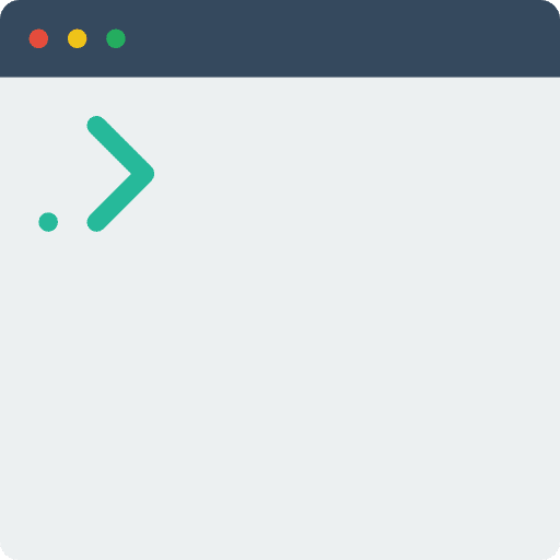 Coding computing multimedia files and folders icon