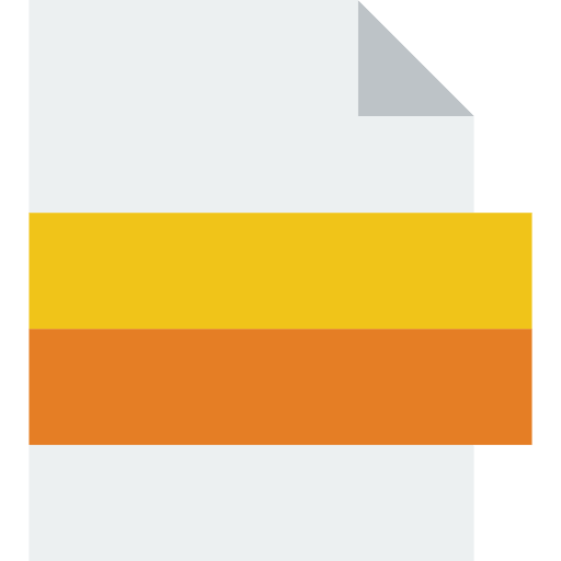 File document archive file icon