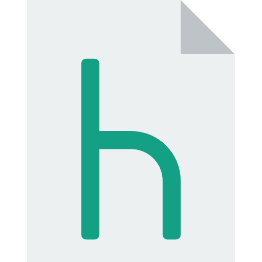 Html html html format code icon