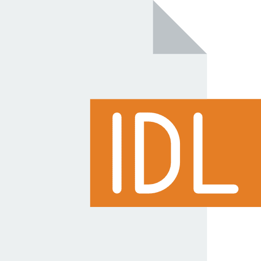 Idl extension archive document icon