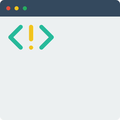 Browser computing browser coding icon