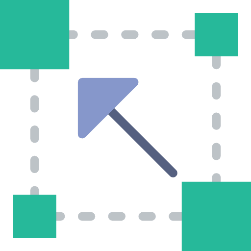 Select selection multimedia option square icon
