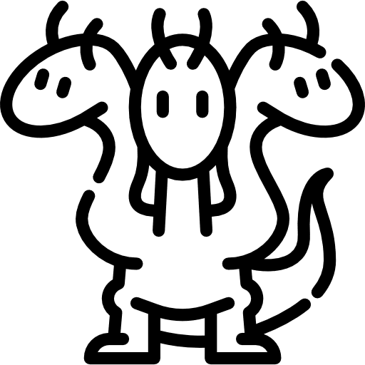 Hydra people hydra legend icon