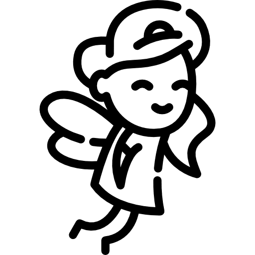Fairy people character folklore icon